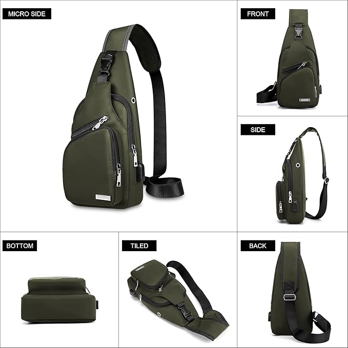 WaveSling Waterproof Sling Bag — Multifunctional Compact Crossbody