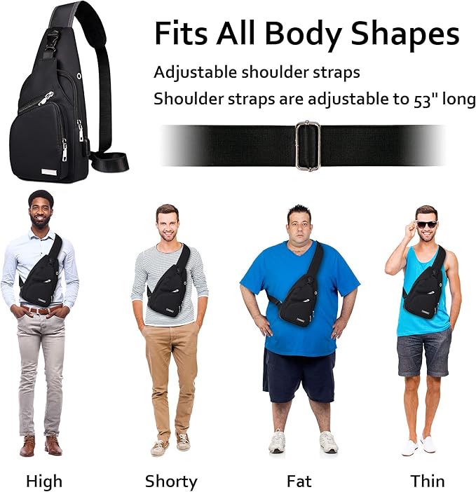 WaveSling Waterproof Sling Bag — Multifunctional Compact Crossbody