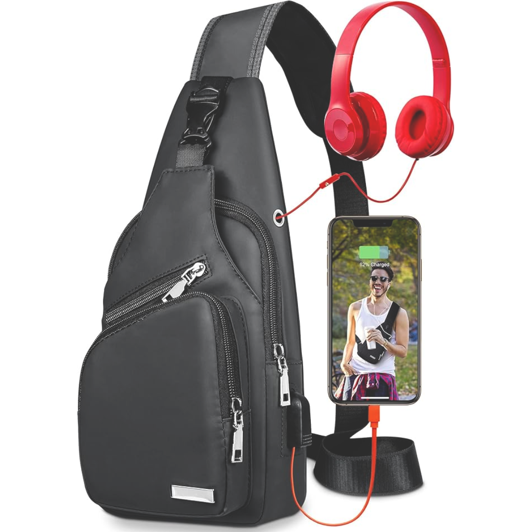 WaveSling Waterproof Sling Bag — Multifunctional Compact Crossbody