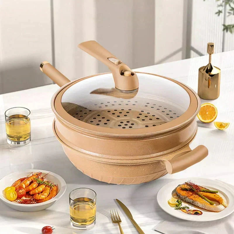 Pánev wok CookFlex — odolný nepřilnavý povrch