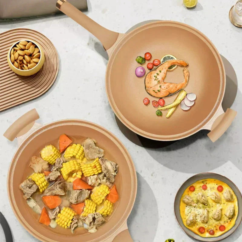 Pánev wok CookFlex — odolný nepřilnavý povrch