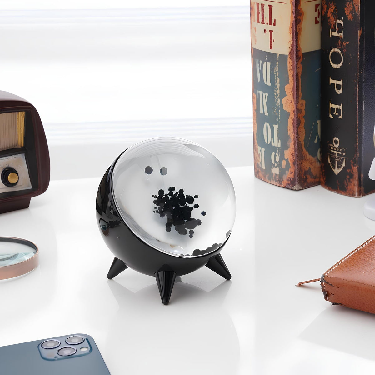 MagnePulse Ferrofluid Display - Music Reactive Audio Visualizer