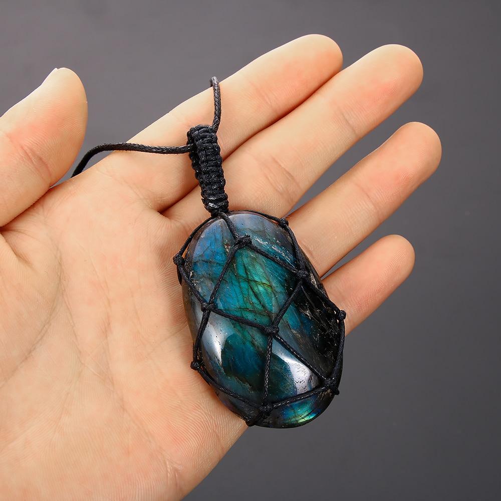 Aris Dragonheart Labradorite Necklace
