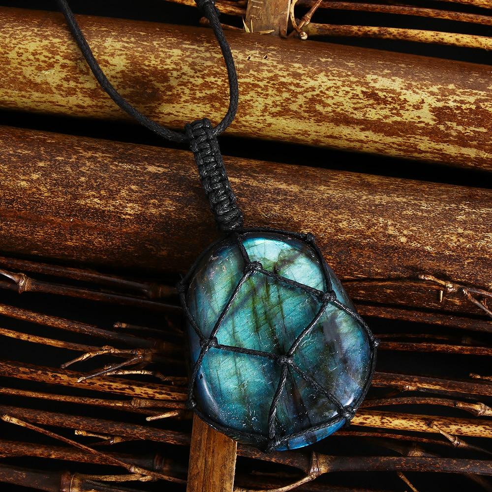 Aris Dragonheart Labradorite Necklace