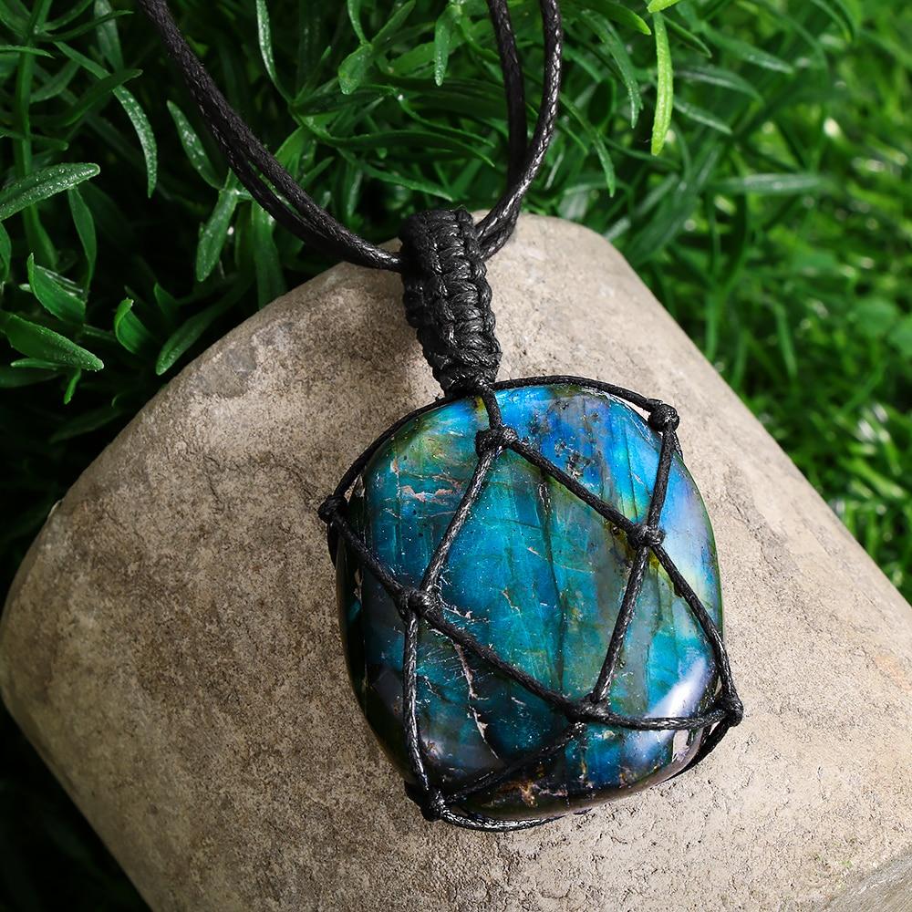 Aris Dragonheart Labradorite Necklace