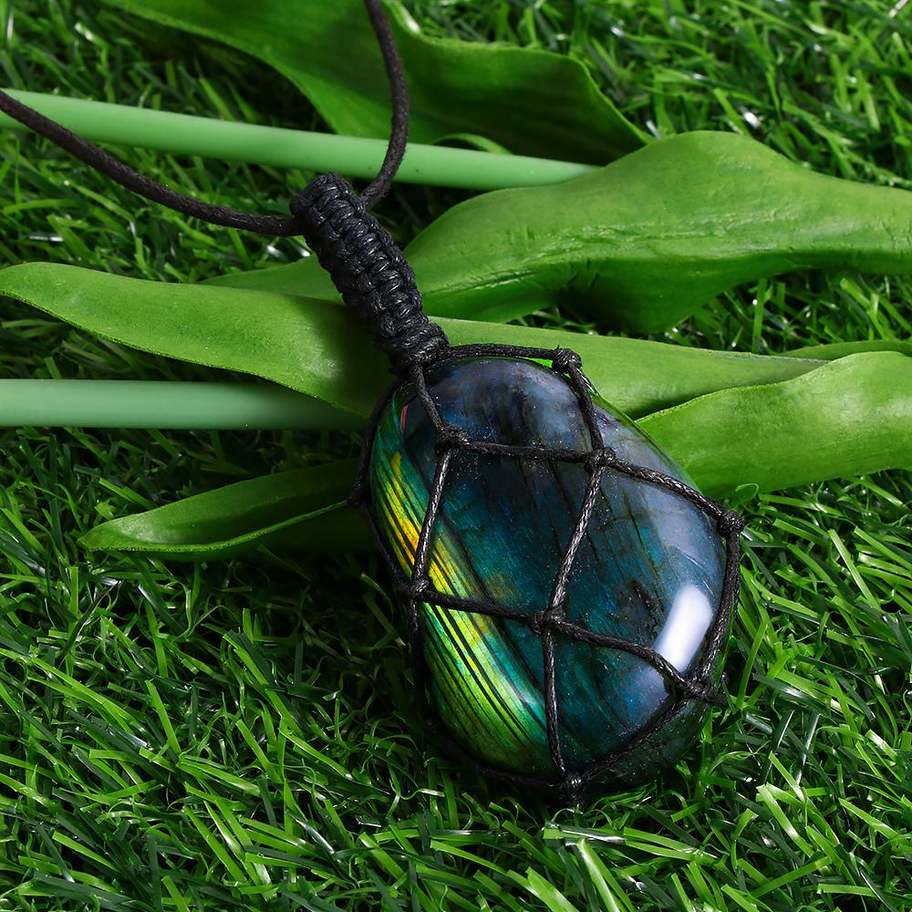 Aris Dragonheart Labradorite Necklace