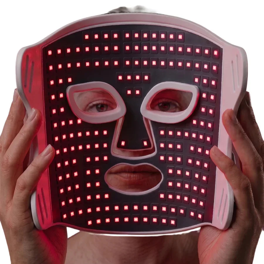 LED Facial Light Therapy Mask — Seven Distinct Color Treatment Options