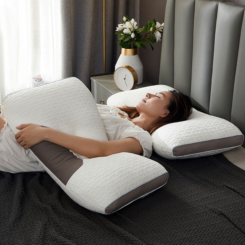 Oreiller ergonomique AstraNest — Soutien cervical stable, profil incurvé anatomique