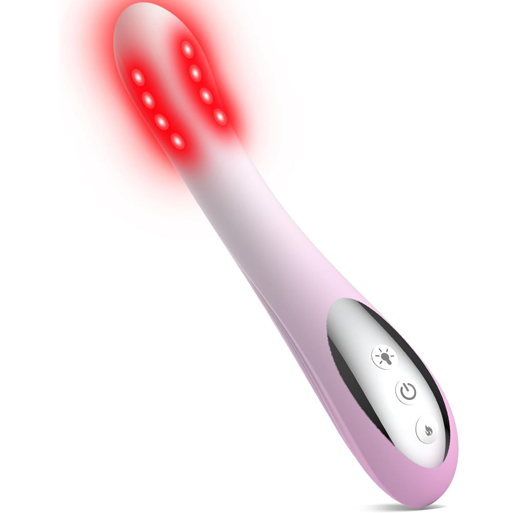Intimate Wellness Light Therapy Device — Red, Blue, Yellow Light Settings and Gentle Warming