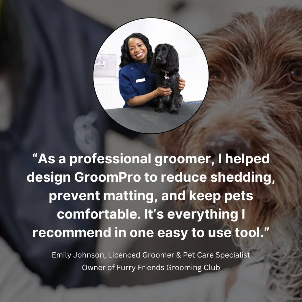 Undercoat Deshedding Brush for Dogs and Cats – Efficient Fur Removal Tool