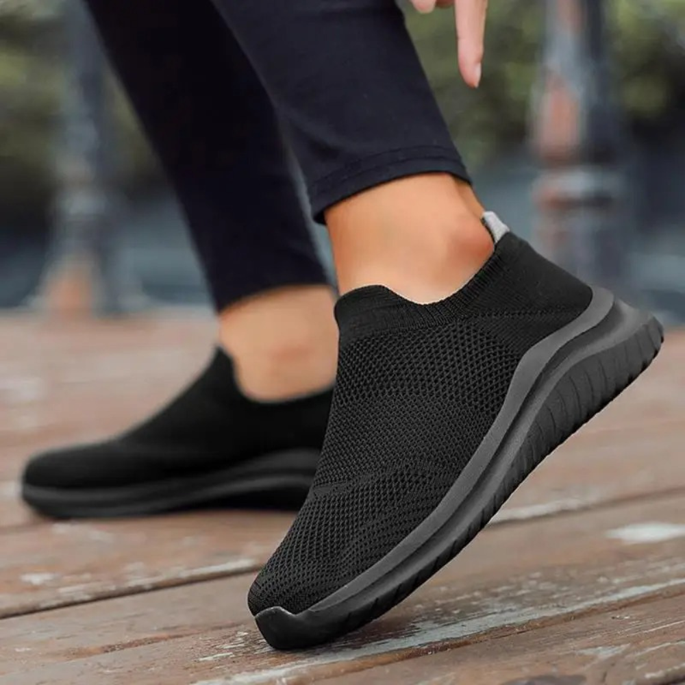 Ορθοπεδικά παπούτσια slip-on — Φαρδιά μύτη, ανάλαφρη άνεση