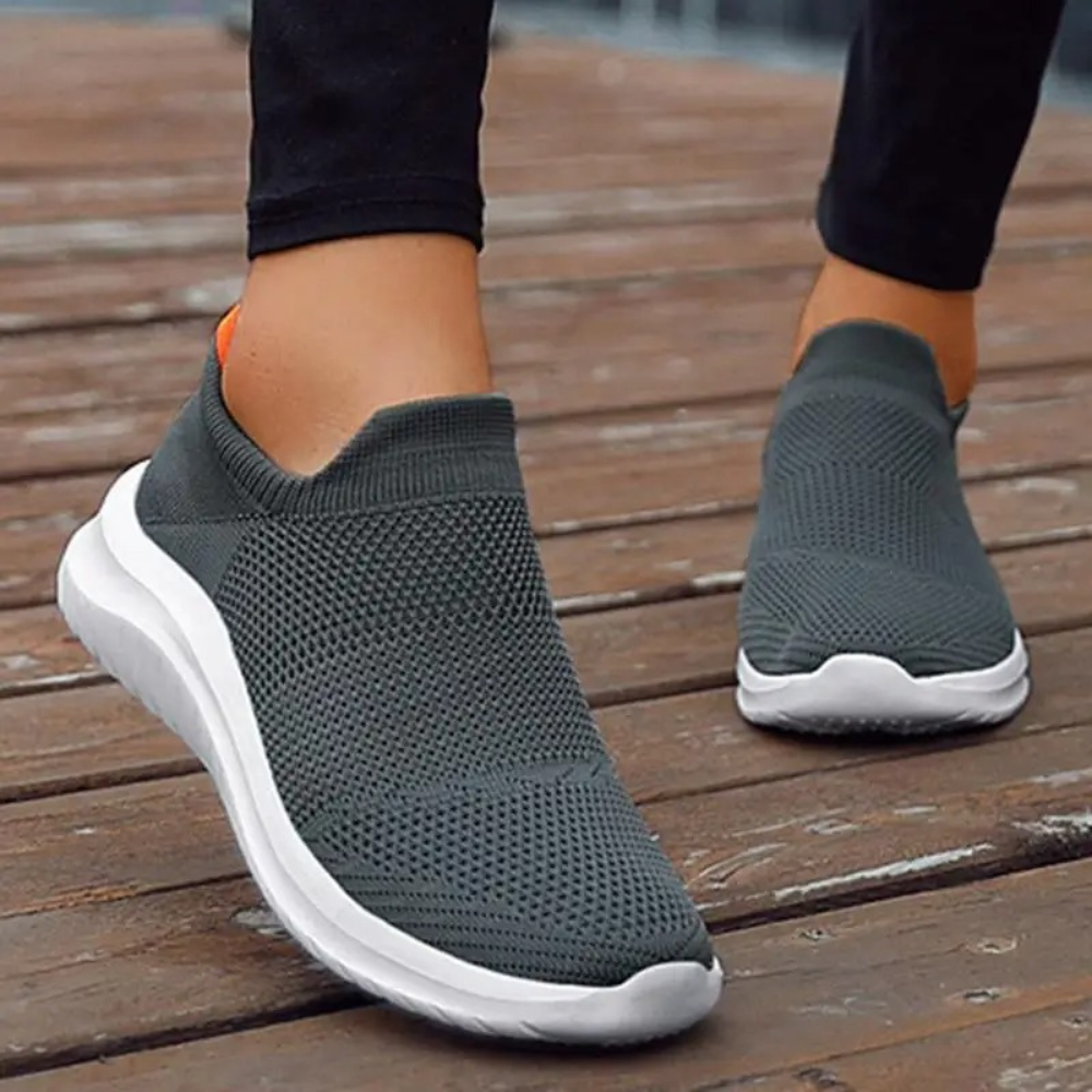 Ορθοπεδικά παπούτσια slip-on — Φαρδιά μύτη, ανάλαφρη άνεση
