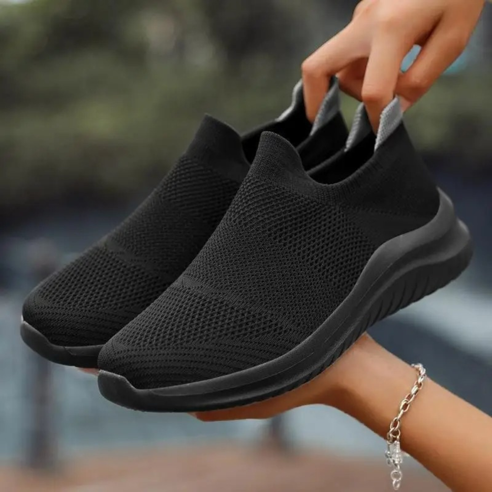 Ορθοπεδικά παπούτσια slip-on — Φαρδιά μύτη, ανάλαφρη άνεση