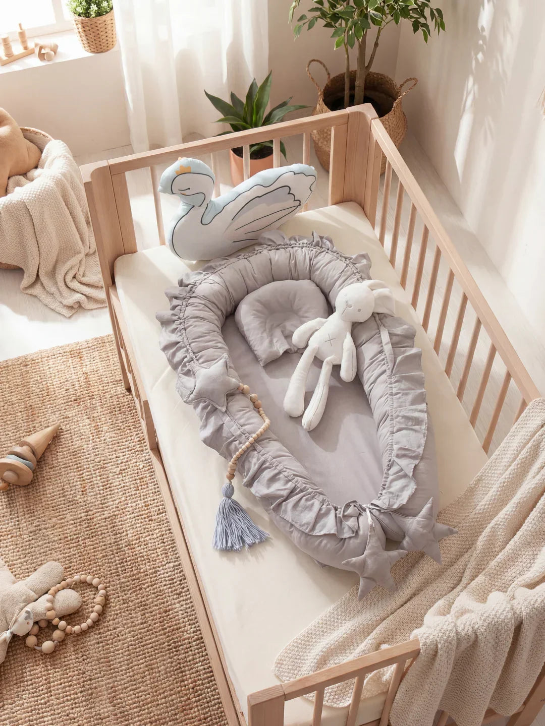 Soothing Baby Transition Lounger — Contoured Support Cushion