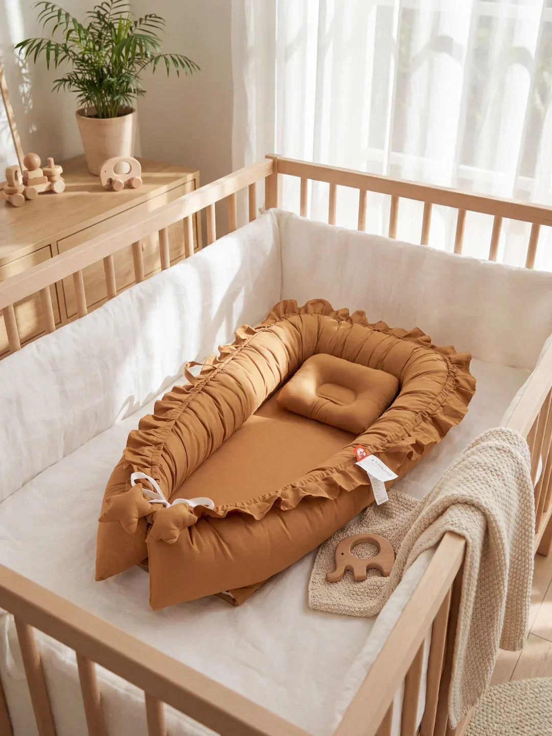 Soothing Baby Transition Lounger — Contoured Support Cushion