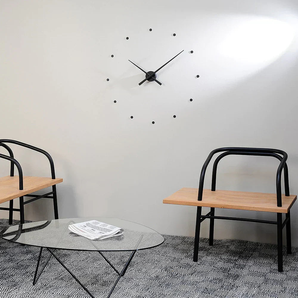 Modern Wall Clock — Sleek Contemporary Decorative Timepiece