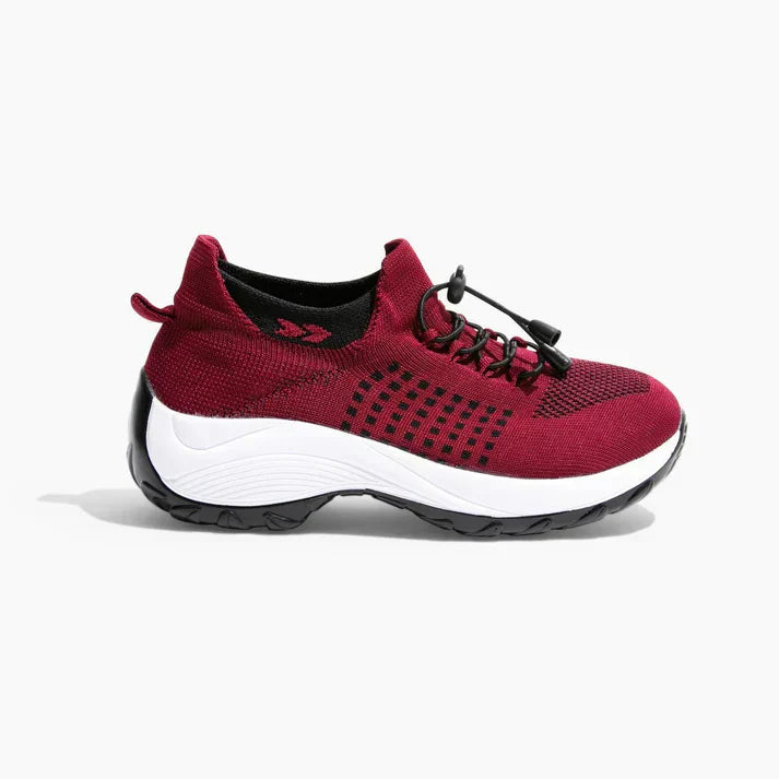 Baskets confort pour femmes Elara — Ajustement élastique, soutien orthopédique