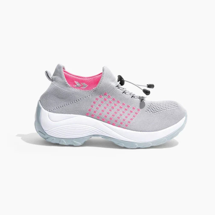 Baskets confort pour femmes Elara — Ajustement élastique, soutien orthopédique
