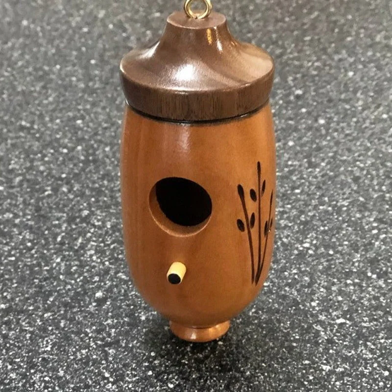 Wooden Hummingbird House - Gift for Natural Lovers | Filindra