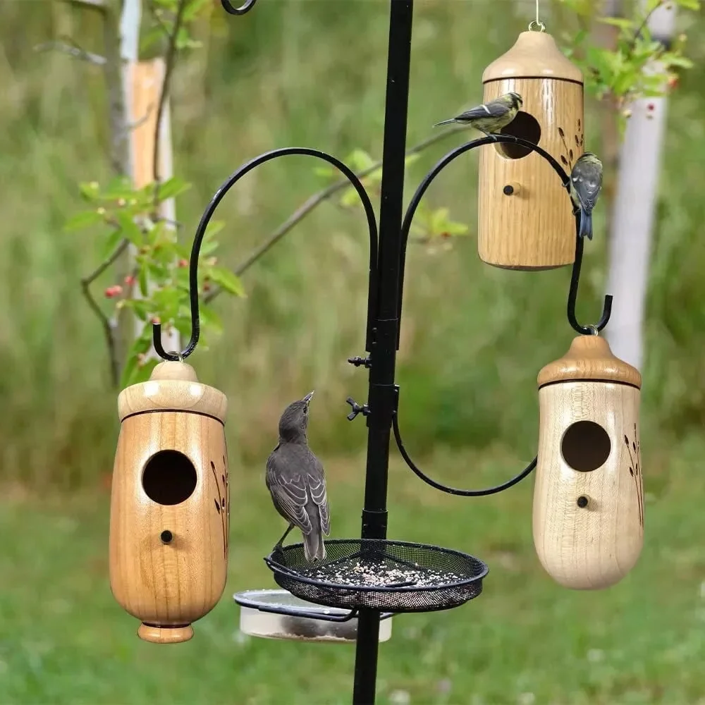 Wooden Hummingbird House - Gift for Natural Lovers | Filindra
