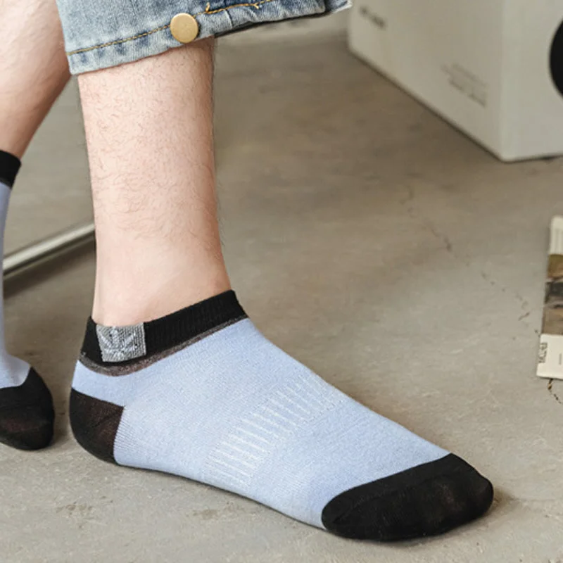 20 Pairs Mens Casual Thin Cotton Sweat Wicking Low Cut Ankle Socks | Filindra