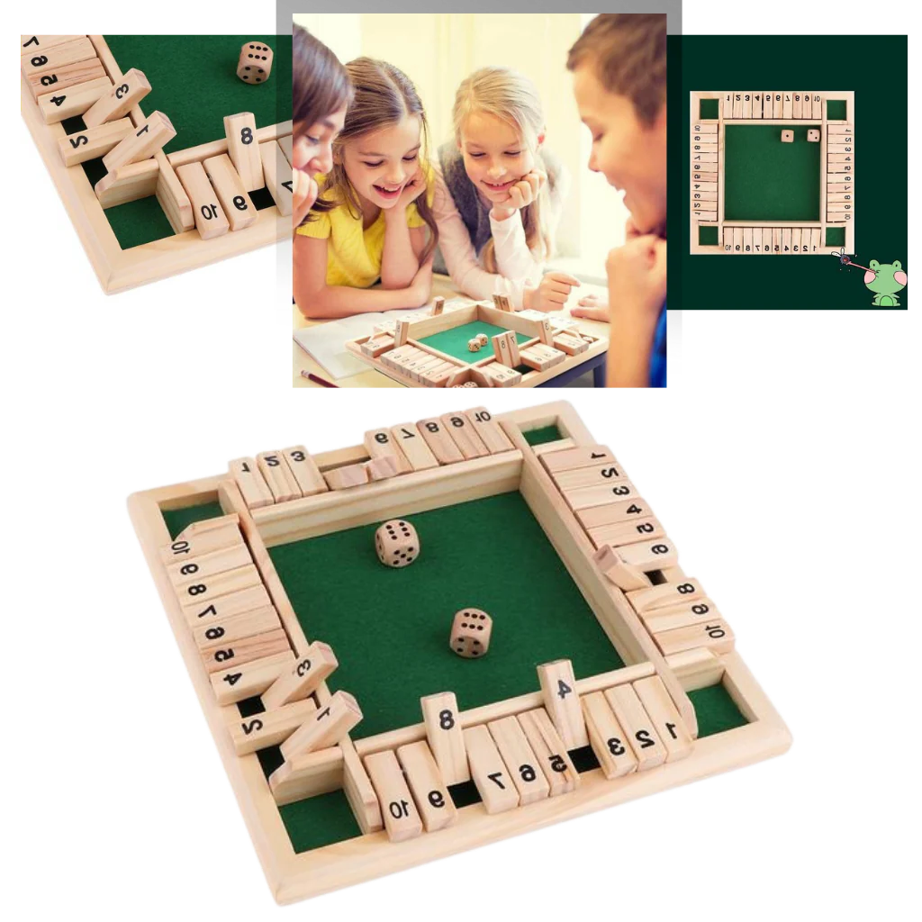 Wooden Dice Game | Filindra
