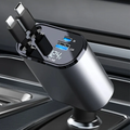 4 In 1 Retractable Car Charger | Filindra