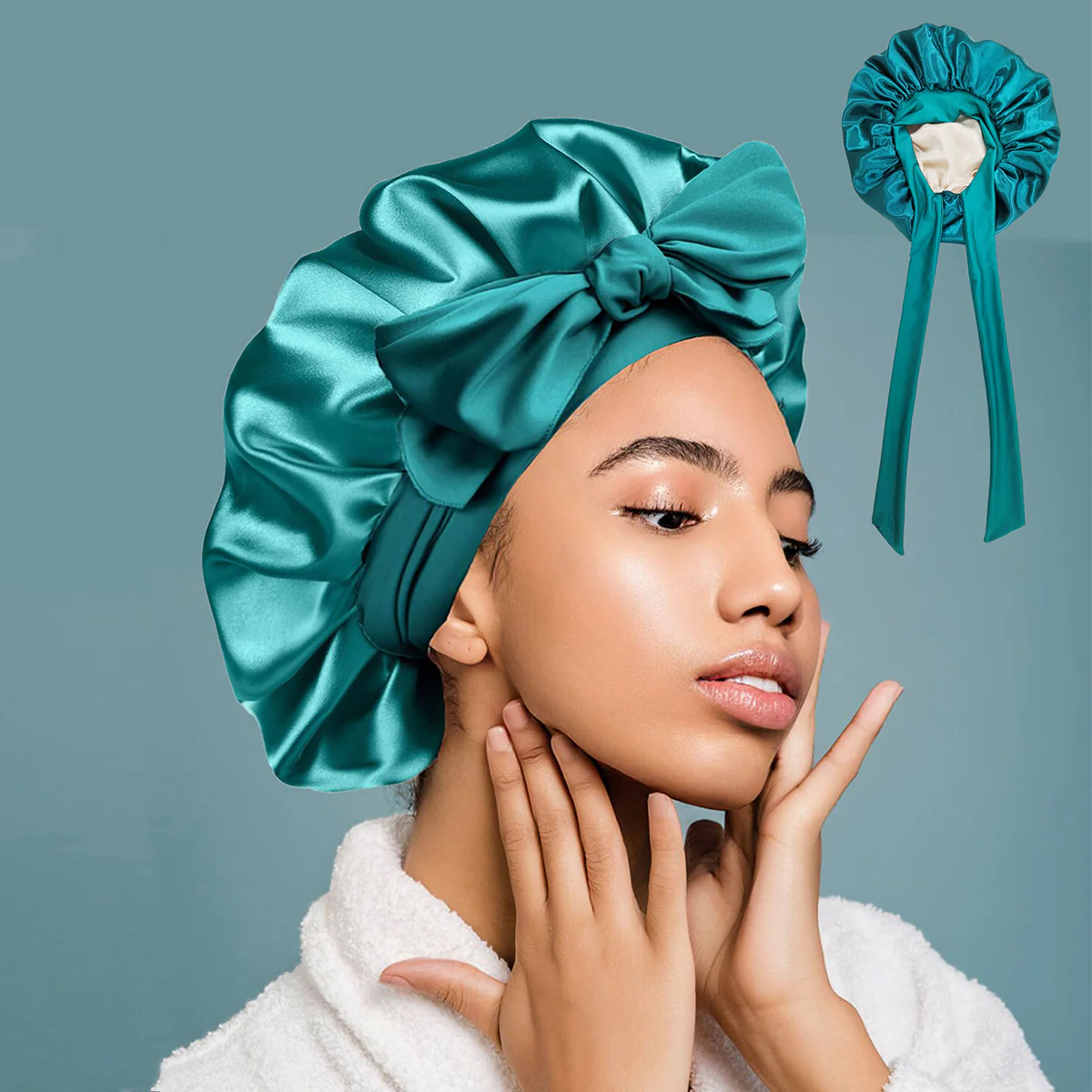 All-Night Silk Bonnet - Stays On All Night Guaranteed | Filindra