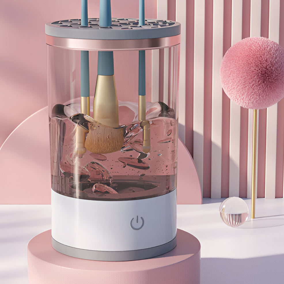 3-in-1 Cosmetic Brush Cleaner Machine - Electric Makeup Brush Cleaner Device | Filindra