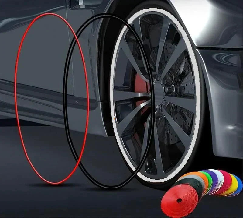 Protector de llantas de aleación VeloGuard — Protección contra impactos y rozaduras en bordillos