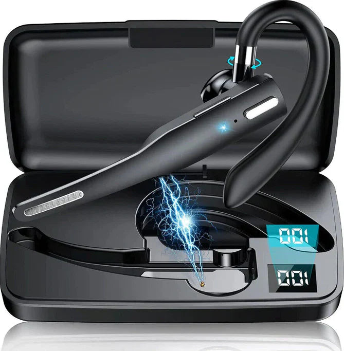 Trucker Dual Mic Wireless Bluetooth 5.1 Noise Cancelling Headset/Earpiece | Filindra