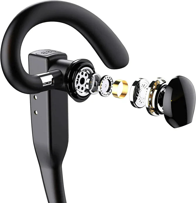 Trucker Dual Mic Wireless Bluetooth 5.1 Noise Cancelling Headset/Earpiece | Filindra