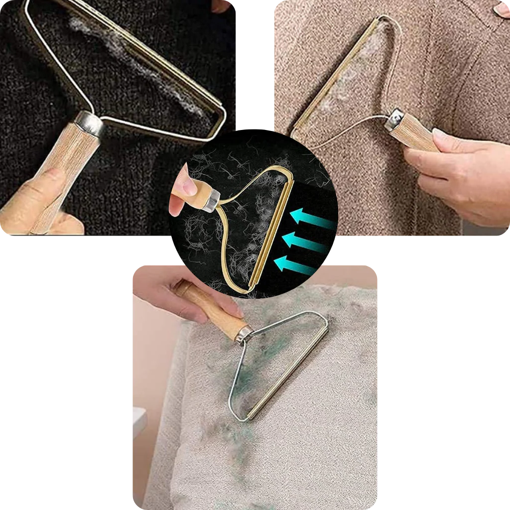 Wooden pet hair Remover | Filindra