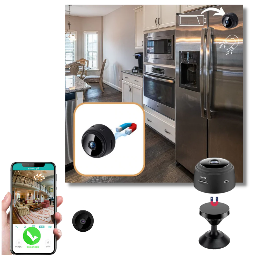Mini Wireless Surveillance Camera | Filindra