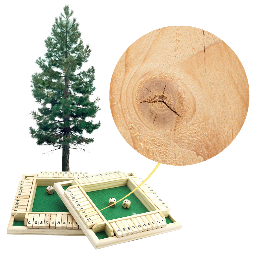 Wooden Dice Game | Filindra