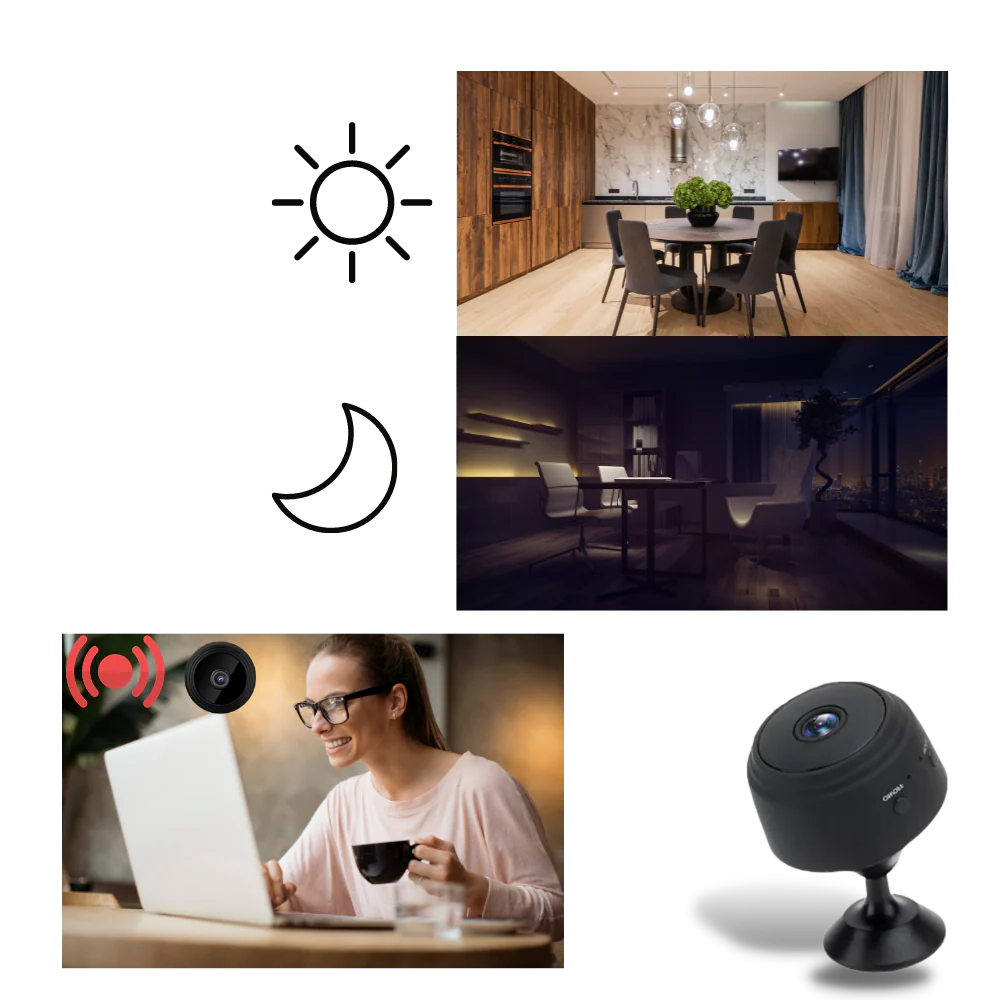 Mini Wireless Surveillance Camera | Filindra