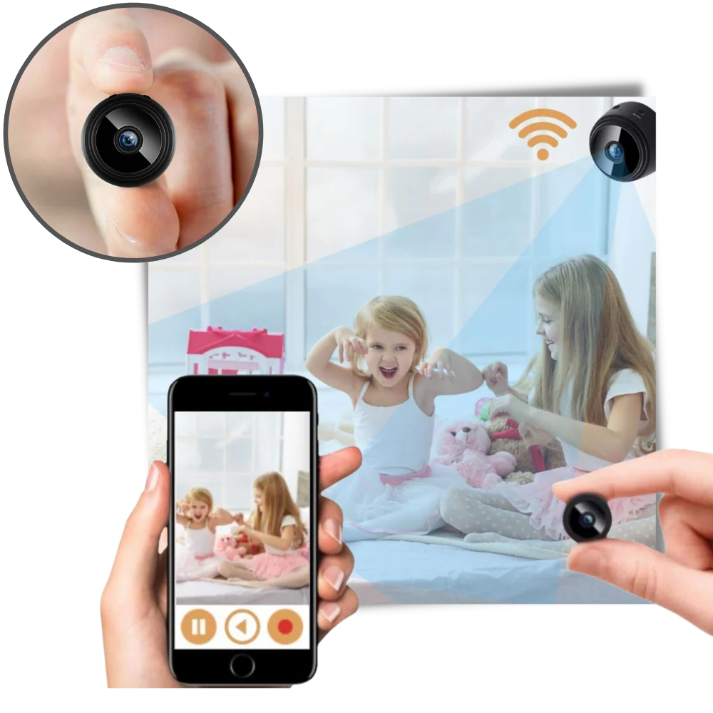 Mini Wireless Surveillance Camera | Filindra