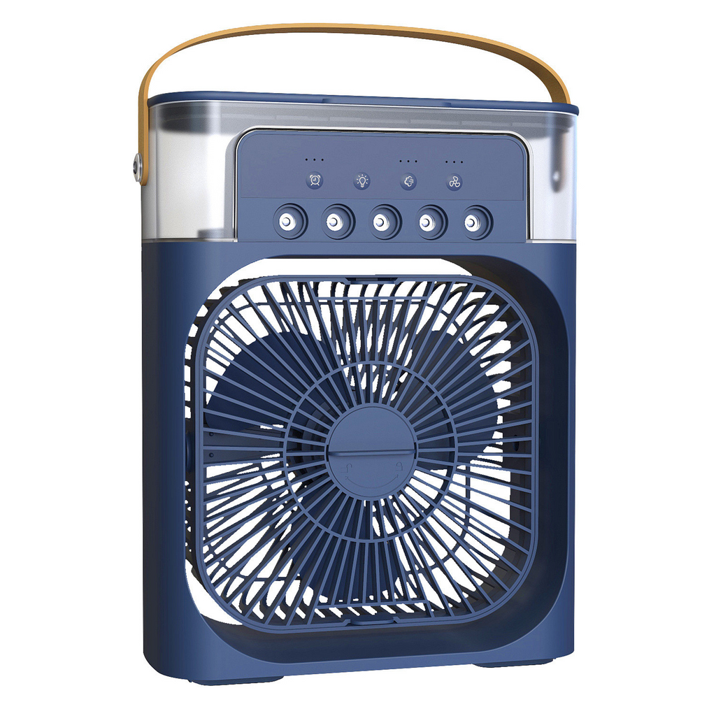 Spray Small Fan Five Hole Humidification Small Refrigeration Air Conditioner Mini Fan Water Cooled Silent Air Cooler | Filindra
