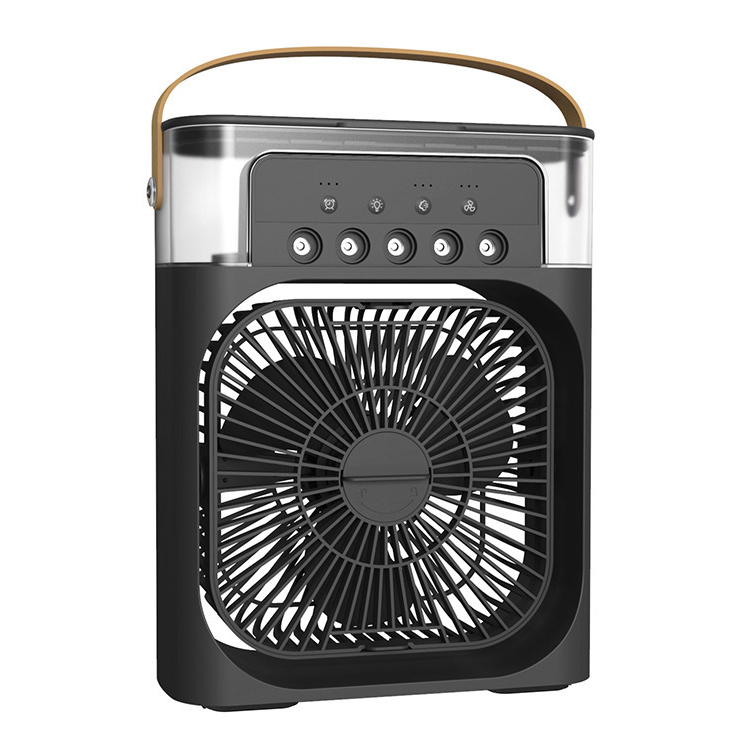 Spray Small Fan Five Hole Humidification Small Refrigeration Air Conditioner Mini Fan Water Cooled Silent Air Cooler | Filindra