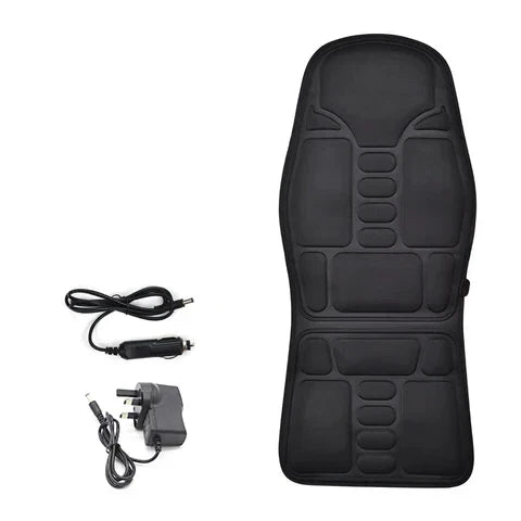 LumaNest Eight Motor Neck and Upper Back Massager — Portable Heated Cushion