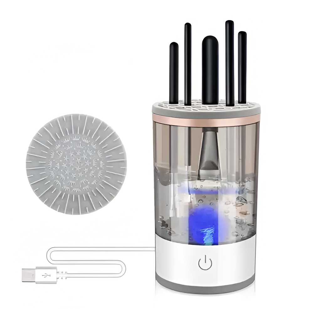 3-in-1 Cosmetic Brush Cleaner Machine - Electric Makeup Brush Cleaner Device | Filindra