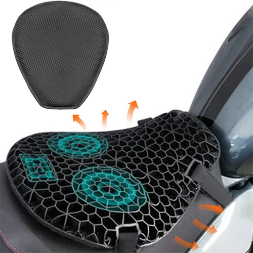 Cuscino per sella in gel RiderEase — Design ammortizzante e antiscivolo