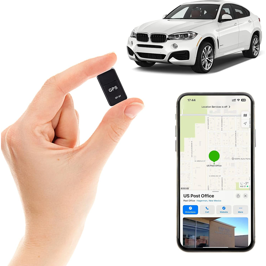 Kompakter GPS-Fahrzeugtracker – kostenloser Sicherheits- und Standortmonitor