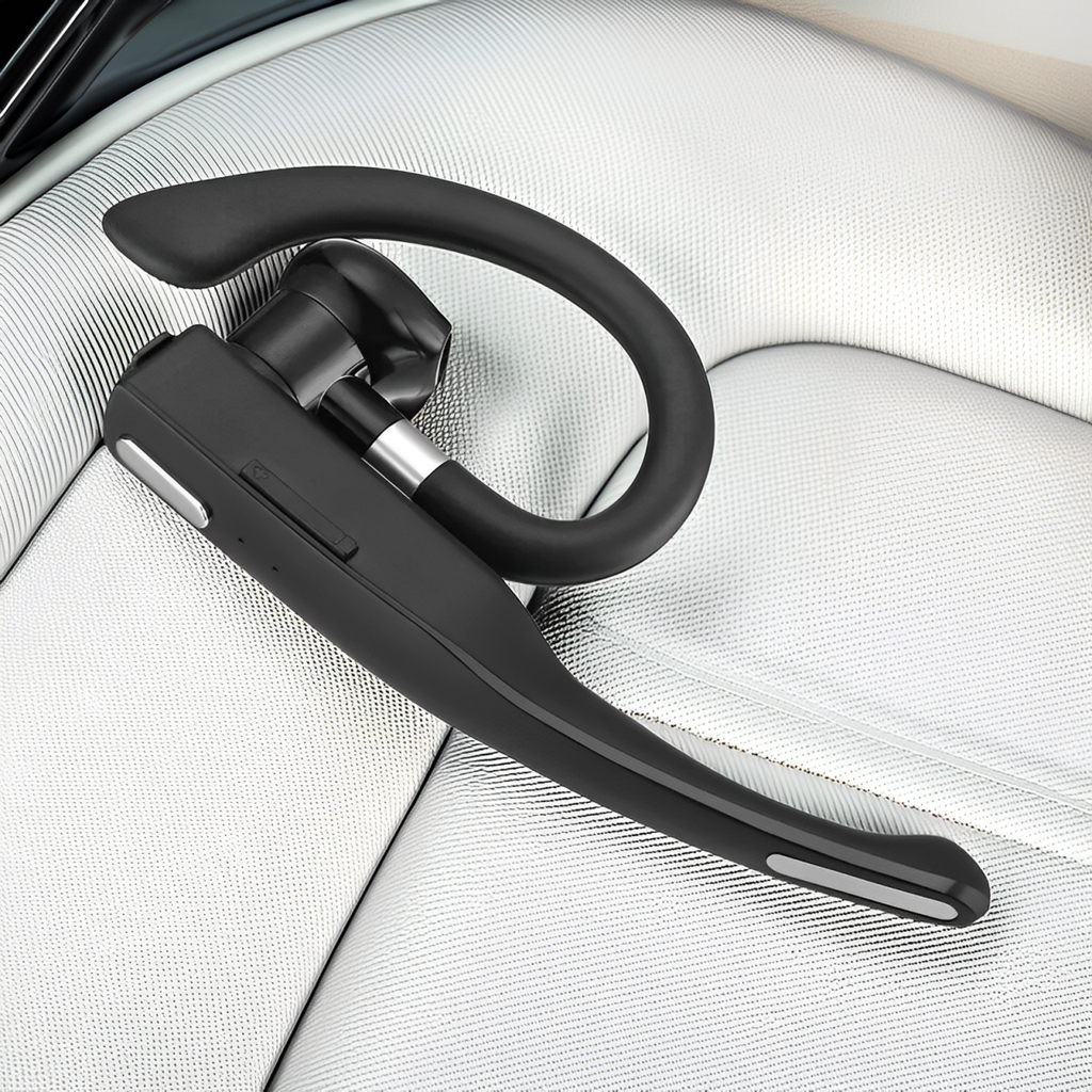 Trucker Dual Mic Wireless Bluetooth 5.1 Noise-Cancelling Headset | Earpiece with Superior Sound Quality & Comfort | Filindra