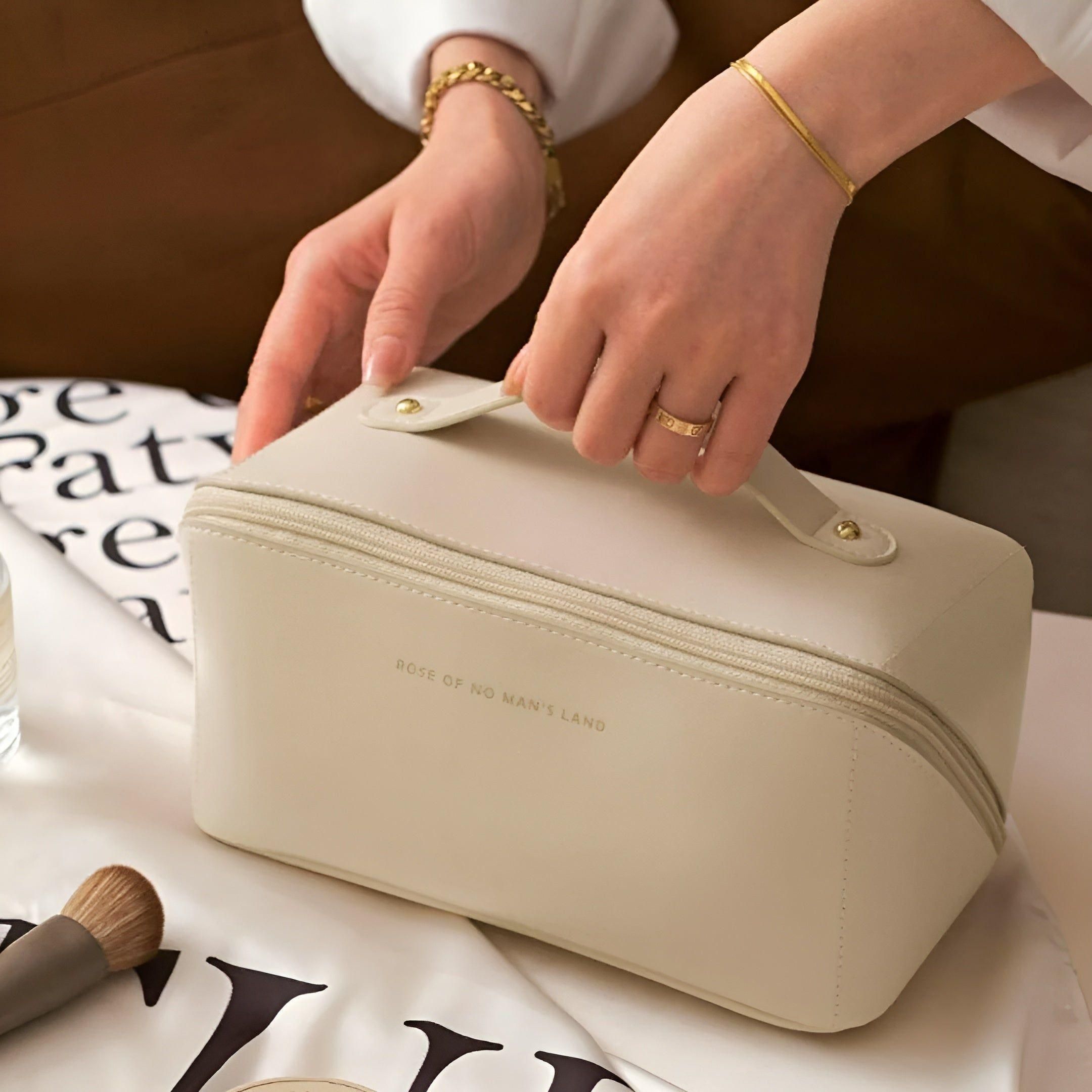 Aurelia Large Capacity Drawstring Cosmetic Bag Waterproof