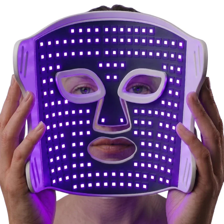 LED Facial Light Therapy Mask — Seven Distinct Color Treatment Options