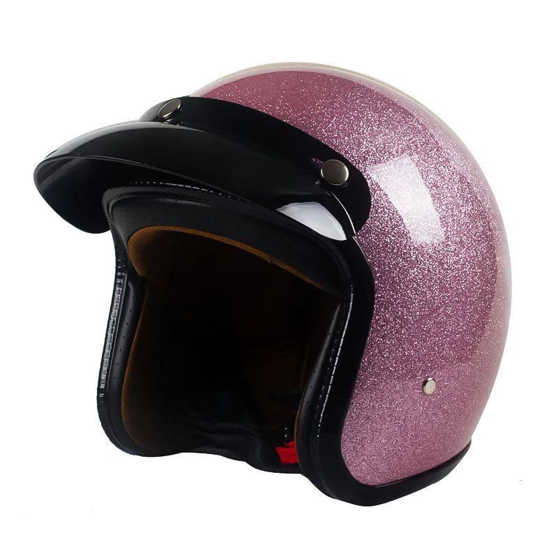 Retro Cruiser DOT-zertifizierter leichter Jethelm