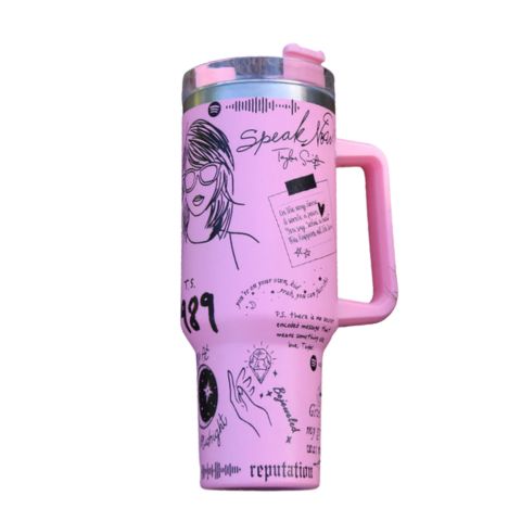 Bicchiere termico Taylor Swift in acciaio inox, edizione limitata