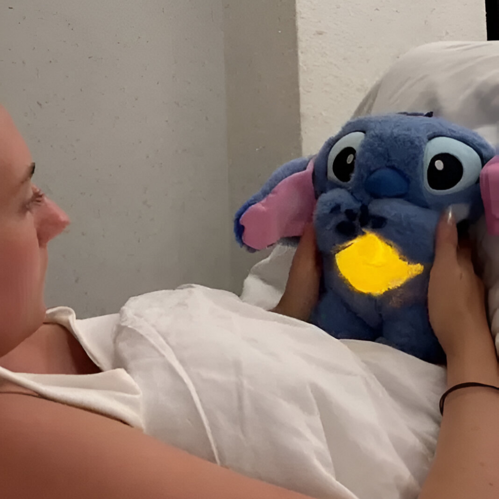 Breathing-Stitch-Plüschtier — beruhigendes Kuscheltier