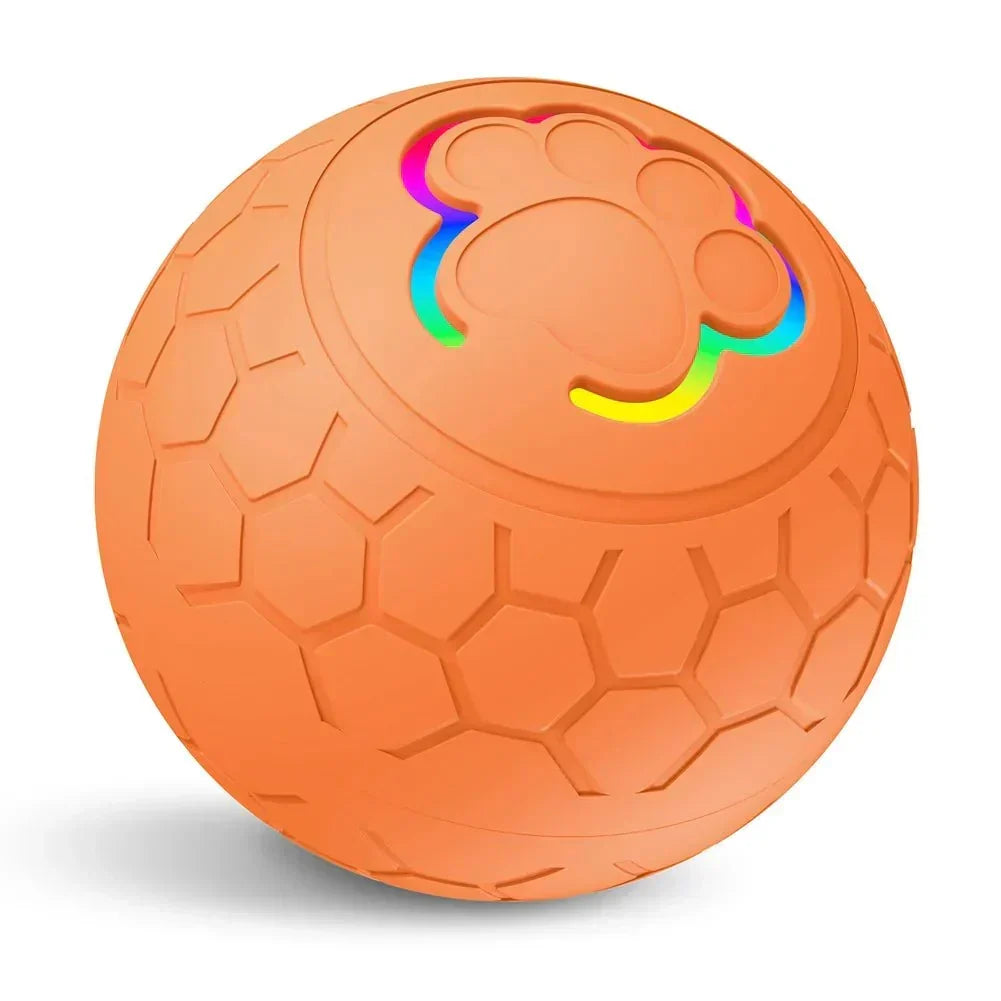 PlayPaws Interactive Rolling Ball Toy — Motion Sensor